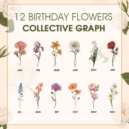 Personalized Couple Puzzle LED Night Light with Birth Flower Night Light Anniversary Gifts for Lover